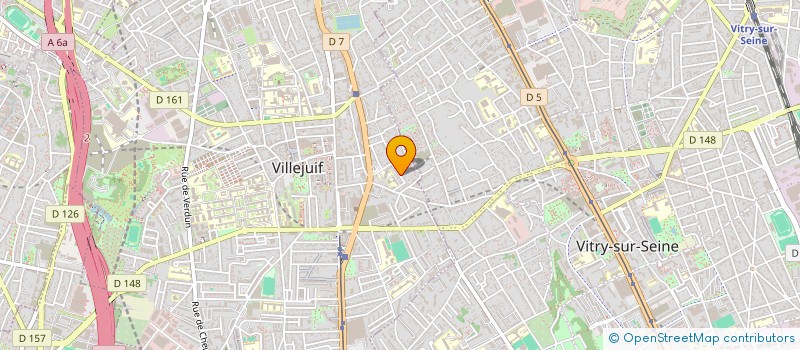 localisation de l'entreprise LA MANDRAGORE à VILLEJUIF