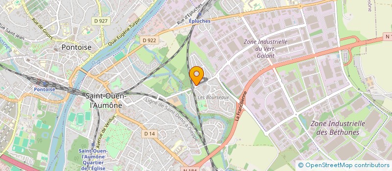 localisation de l'entreprise LA MANDRAGORE à SAINT-OUEN-L'AUMONE