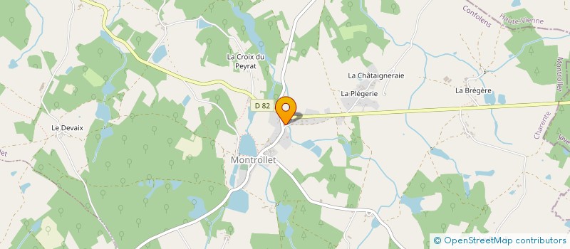localisation de l'entreprise LA MANDRAGORE à MONTROLLET