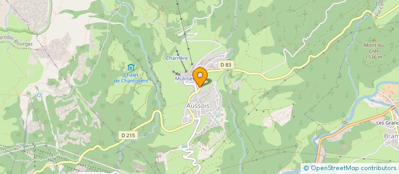 localisation de l'entreprise LA MANDRAGORE  VAL-CENIS