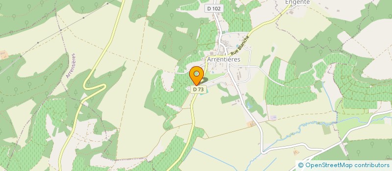 localisation de l'entreprise LA MANDRE DE SAM  ARRENTIERES