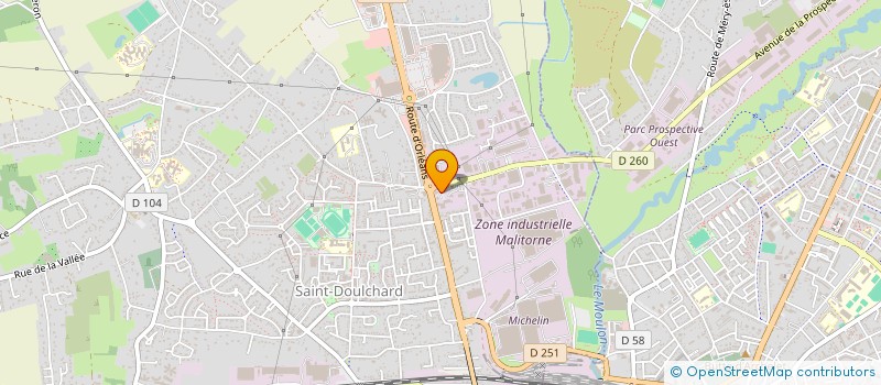 localisation de l'entreprise LA MANGEOIRE  SAINT-DOULCHARD