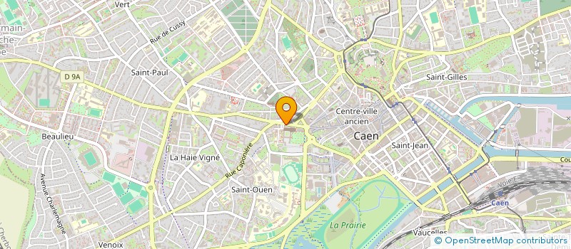 localisation de l'entreprise LA MANGROVE à CAEN