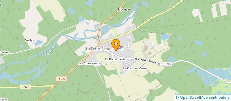 localisation de l'entreprise LA MANICLOCHE  SAINT-VIATRE