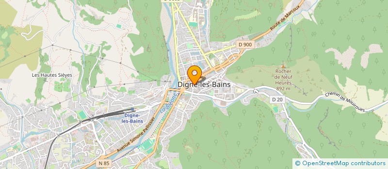 localisation de l'entreprise LA MANIERE DES ARTS à DIGNE-LES-BAINS