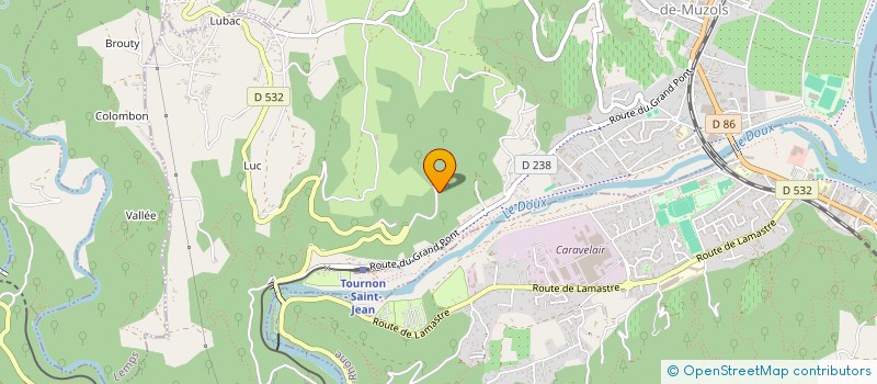 localisation de l'entreprise LA MANILLE à SAINT-JEAN-DE-MUZOLS