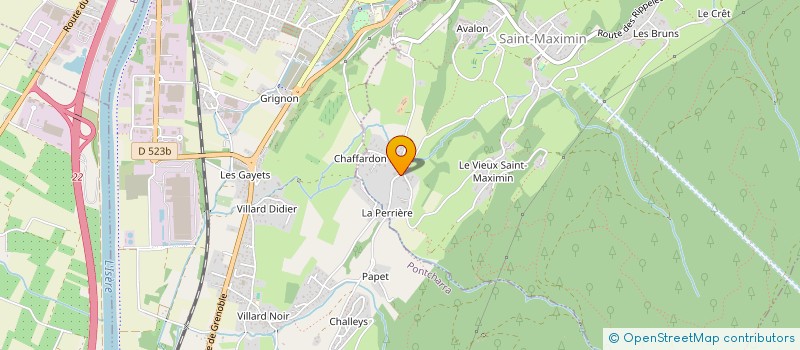 localisation de l'entreprise LA MANIVELLE  SAINT-MAXIMIN