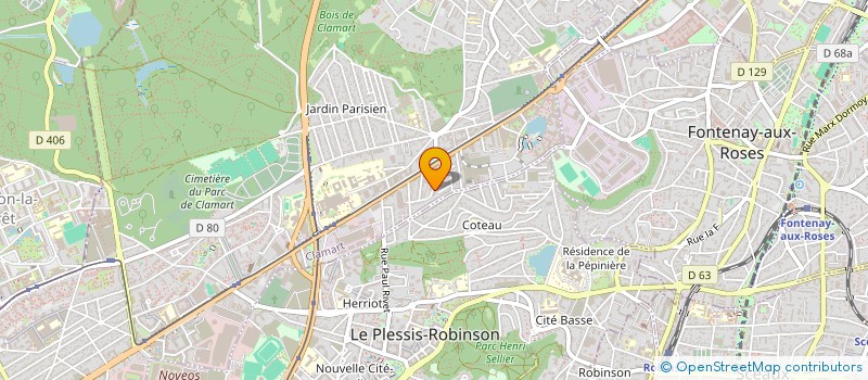 localisation de l'entreprise LA MANIVELLE A FILMS à CLAMART