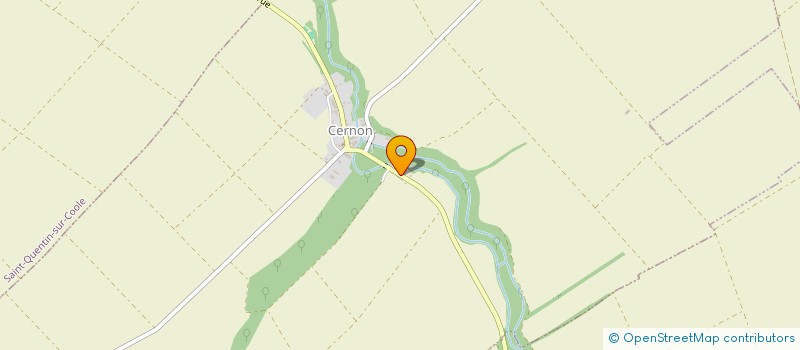 localisation de l'entreprise LA MANMAT  CERNON