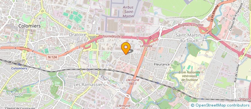 localisation de l'entreprise LA MANNE à TOULOUSE