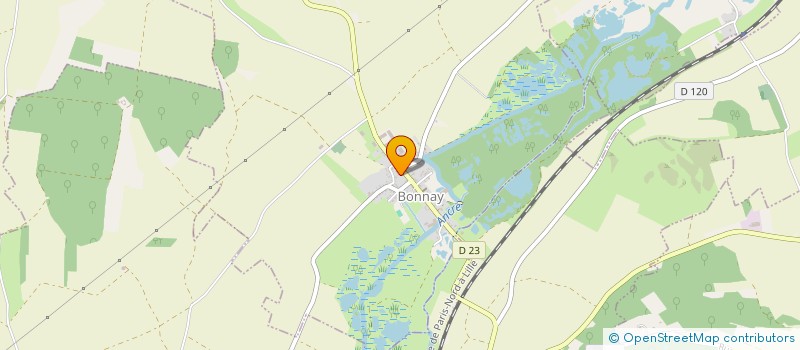 localisation de l'entreprise LA MANNESS  BONNAY