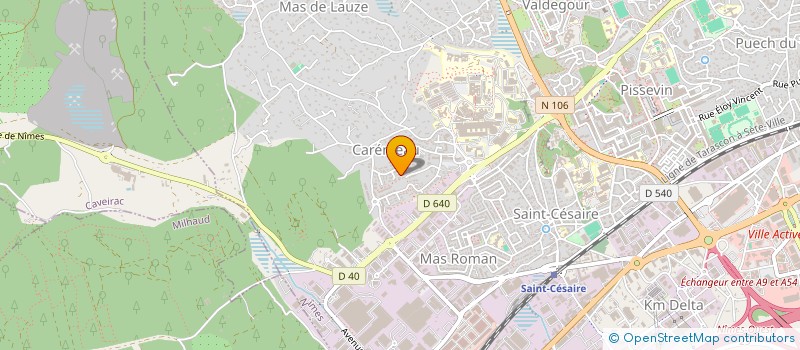 localisation de l'entreprise LA MANOLETINA  NIMES