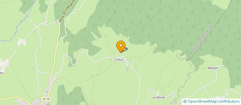 localisation de l'entreprise LA MANOTTE à VAL D'ARCOMIE