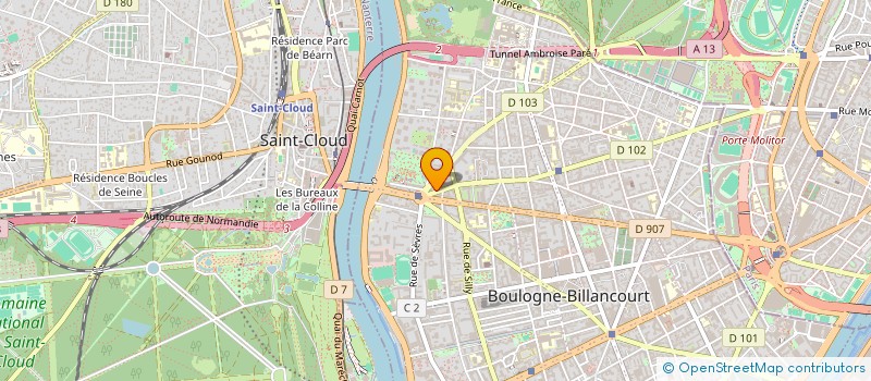 localisation de l'entreprise LA MANOU à BOULOGNE-BILLANCOURT