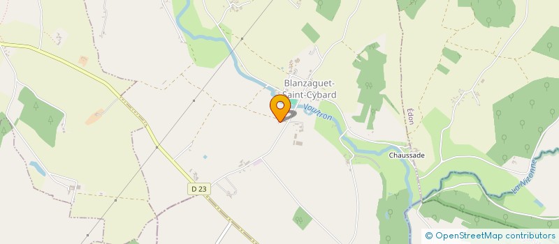 localisation de l'entreprise LA MANSLOISE  ROUGNAC