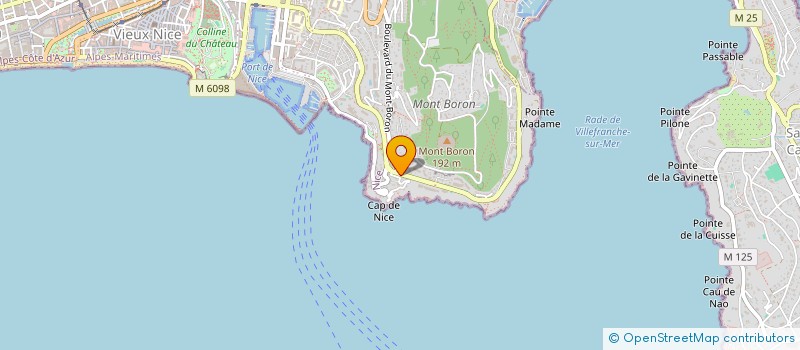 localisation de l'entreprise LA MANUCURE DE MADAME à NICE