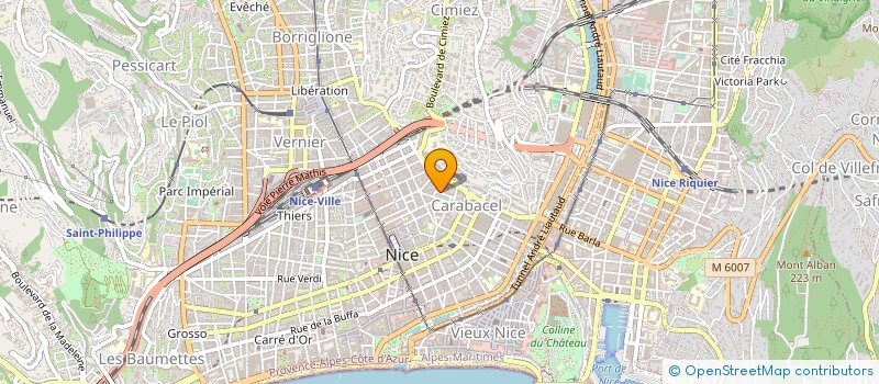 localisation de l'entreprise LA MANUFACTURE  NICE
