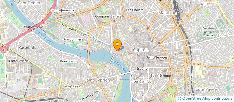localisation de l'entreprise LA MANUFACTURE à TOULOUSE