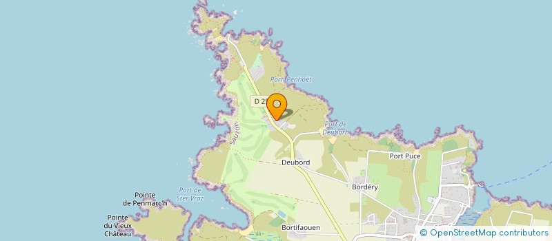 localisation de l'entreprise LA MANUFACTURE BERGERS DES ILES PONAN à SAUZON