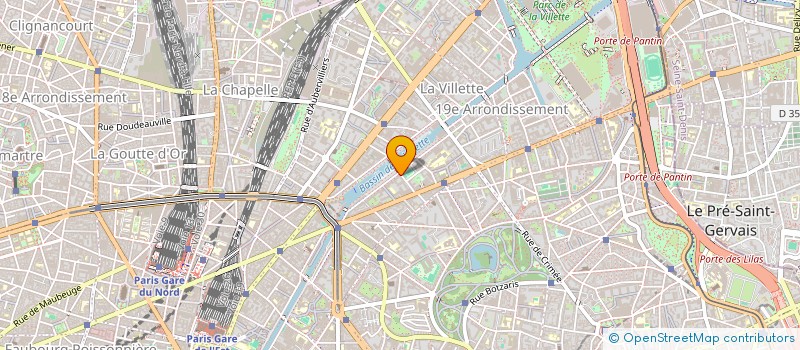 localisation de l'entreprise LA MANUFACTURE DE L'ENTREPRENEURIAT  PARIS