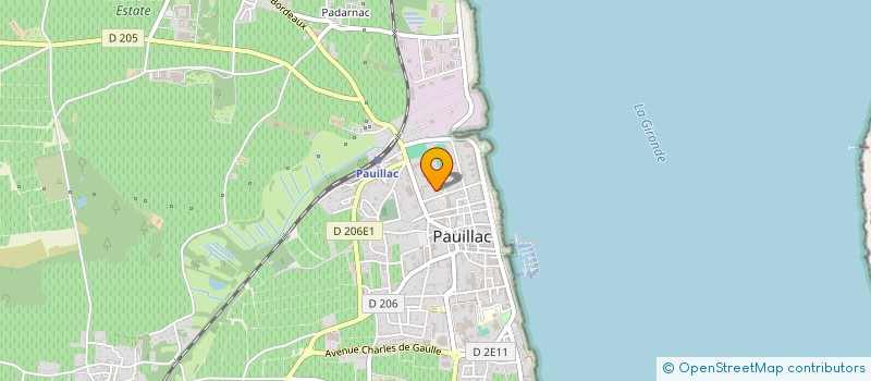 localisation de l'entreprise LA MANUFACTURE MEDOCAINE  ST JULIEN BEYCHEVELLE