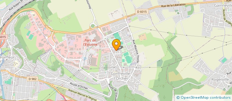 localisation de l'entreprise LA MANULINE  GONFREVILLE L ORCHER