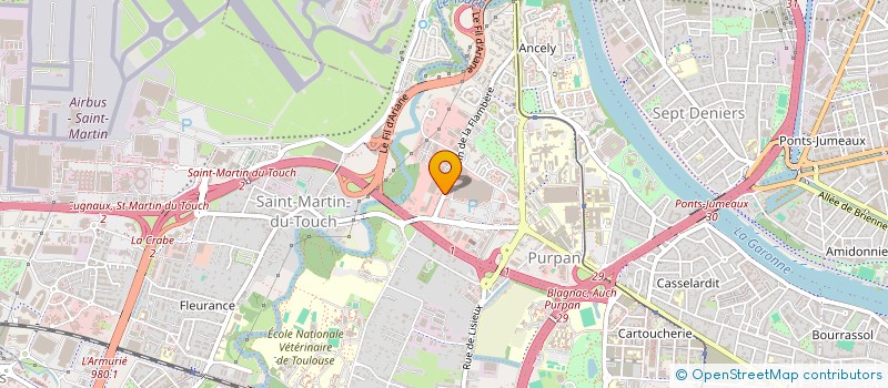 localisation de l'entreprise LA MAQUINA CONTIGO  TOULOUSE