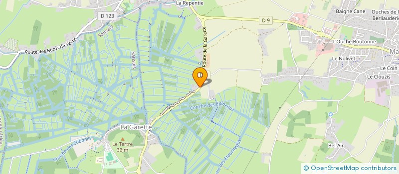 localisation de l'entreprise LA MARAICHINE  MAGNE