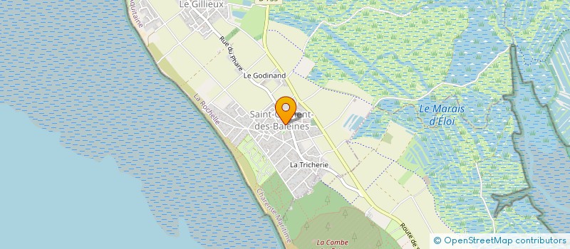 localisation de l'entreprise LA MARAISE  SAINT-CLEMENT-DES-BALEINES