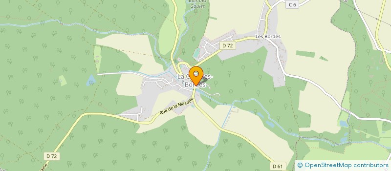 localisation de l'entreprise LA MARANGELLE  LA CELLE-LES-BORDES