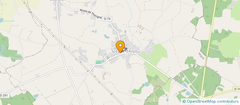 localisation de l'entreprise LA MARAULIPIE  LES HAUTS-D'ANJOU