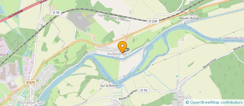 localisation de l'entreprise LA MARBRELINE  AUDELANGE