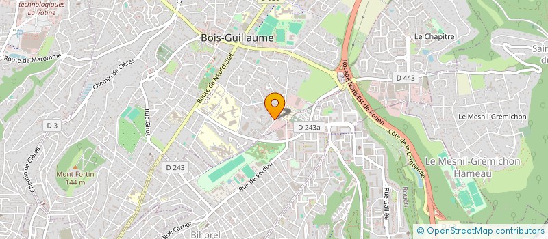 localisation de l'entreprise LA MARBRERIE  DEVILLE-LES-ROUEN