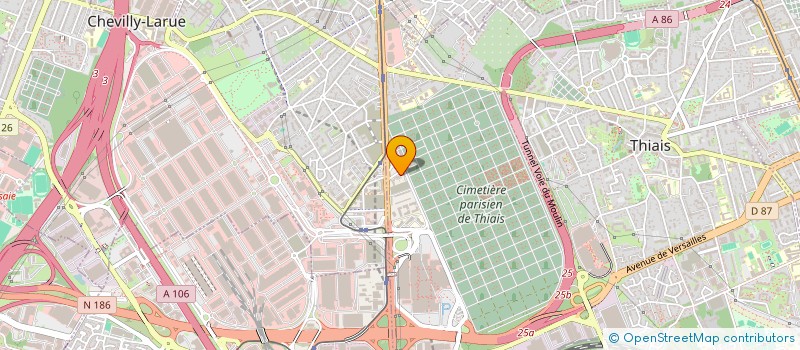 localisation de l'entreprise LA MARBRERIE DE PARIS à THIAIS
