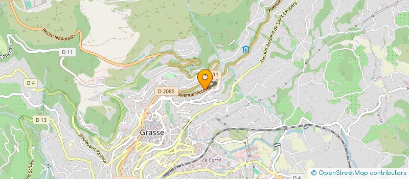 localisation de l'entreprise LA MARBRIERE à GRASSE