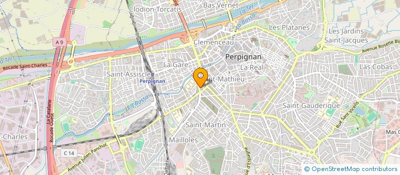localisation de l'entreprise LA MARCA à PERPIGNAN
