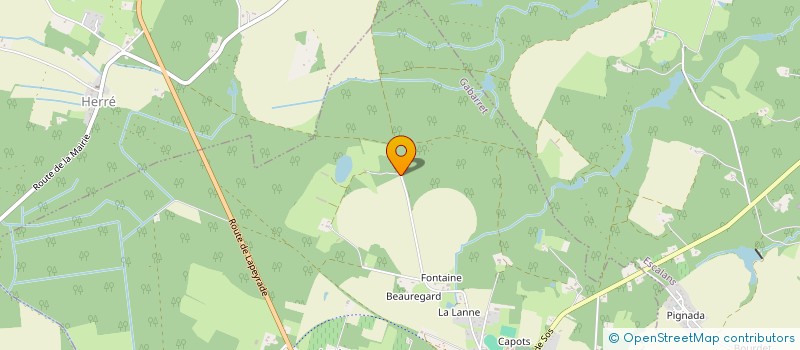 localisation de l'entreprise LA MARCA IMMO  GABARRET