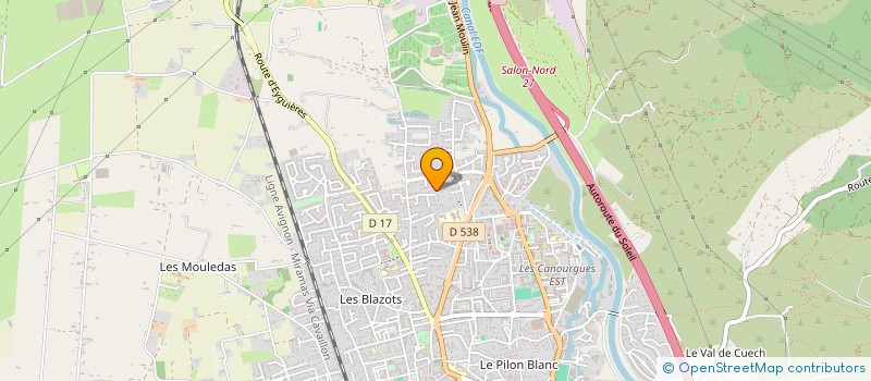 localisation de l'entreprise LA MARCEILHOISE  SALON-DE-PROVENCE