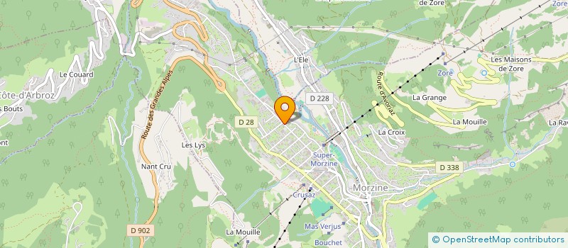 localisation de l'entreprise LA MARCHE à MORZINE