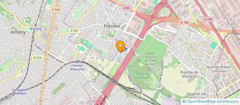 localisation de l'entreprise LA MARCHE DES BYKCOEURS à WISSOUS