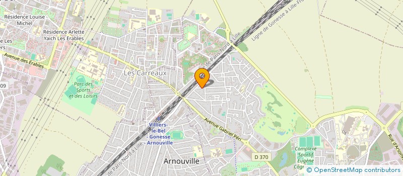 localisation de l'entreprise LA MARCHE DES RAVION  GONESSE