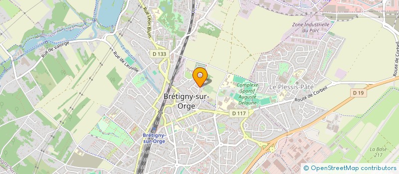 localisation de l'entreprise LA MARCHE POUR LE CLIMAT ESSONNE à BRETIGNY-SUR-ORGE