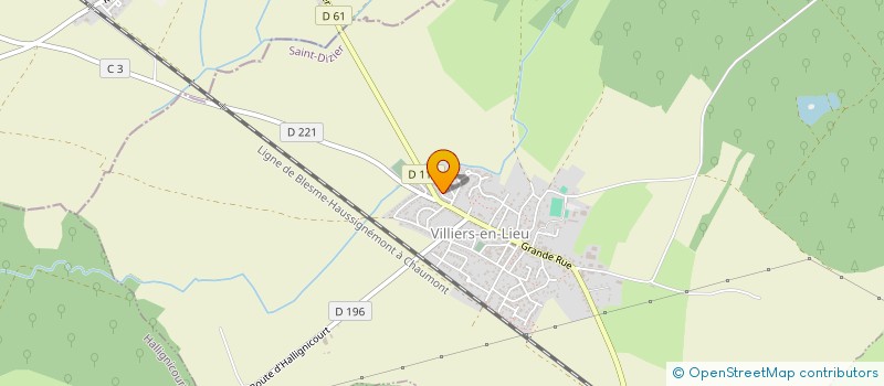 localisation de l'entreprise LA MARCHE VILLARAISE à VILLIERS-EN-LIEU