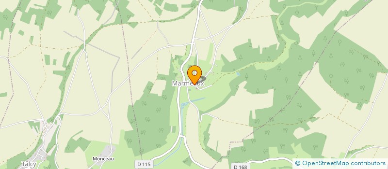 localisation de l'entreprise LA MARCOMANIENNE  MARMEAUX