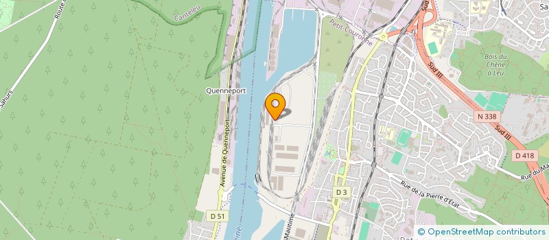 localisation de l'entreprise LA MARCOTTE  PETIT-COURONNE