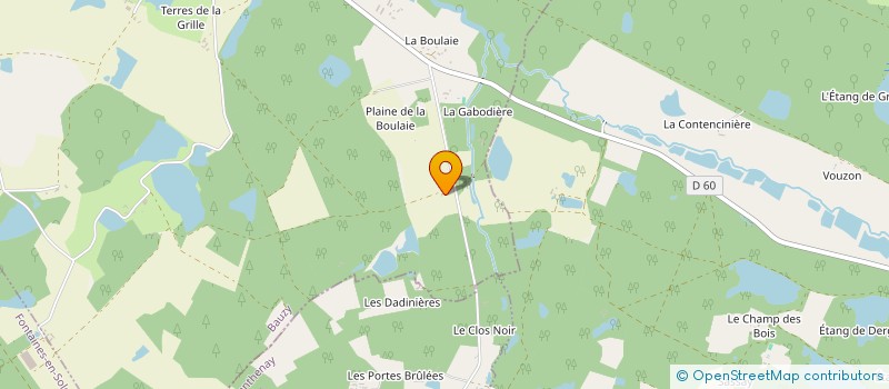localisation de l'entreprise LA MARE à TOUR-EN-SOLOGNE