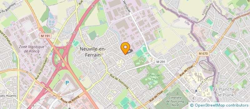 localisation de l'entreprise LA MARE à NEUVILLE-EN-FERRAIN