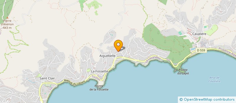 localisation de l'entreprise LA MARE AUX CHENES à LE LAVANDOU