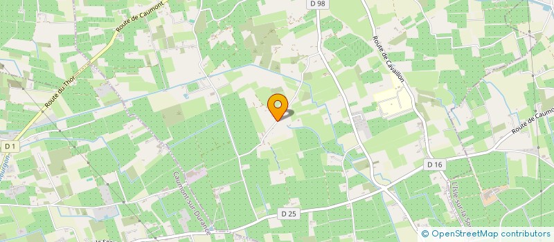 localisation de l'entreprise LA MARE AUX FEES  LE THOR