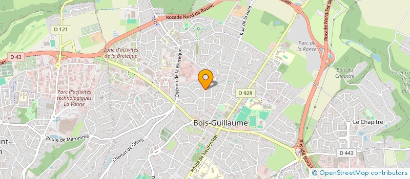 localisation de l'entreprise LA MARE AUX IRIS à BOIS-GUILLAUME